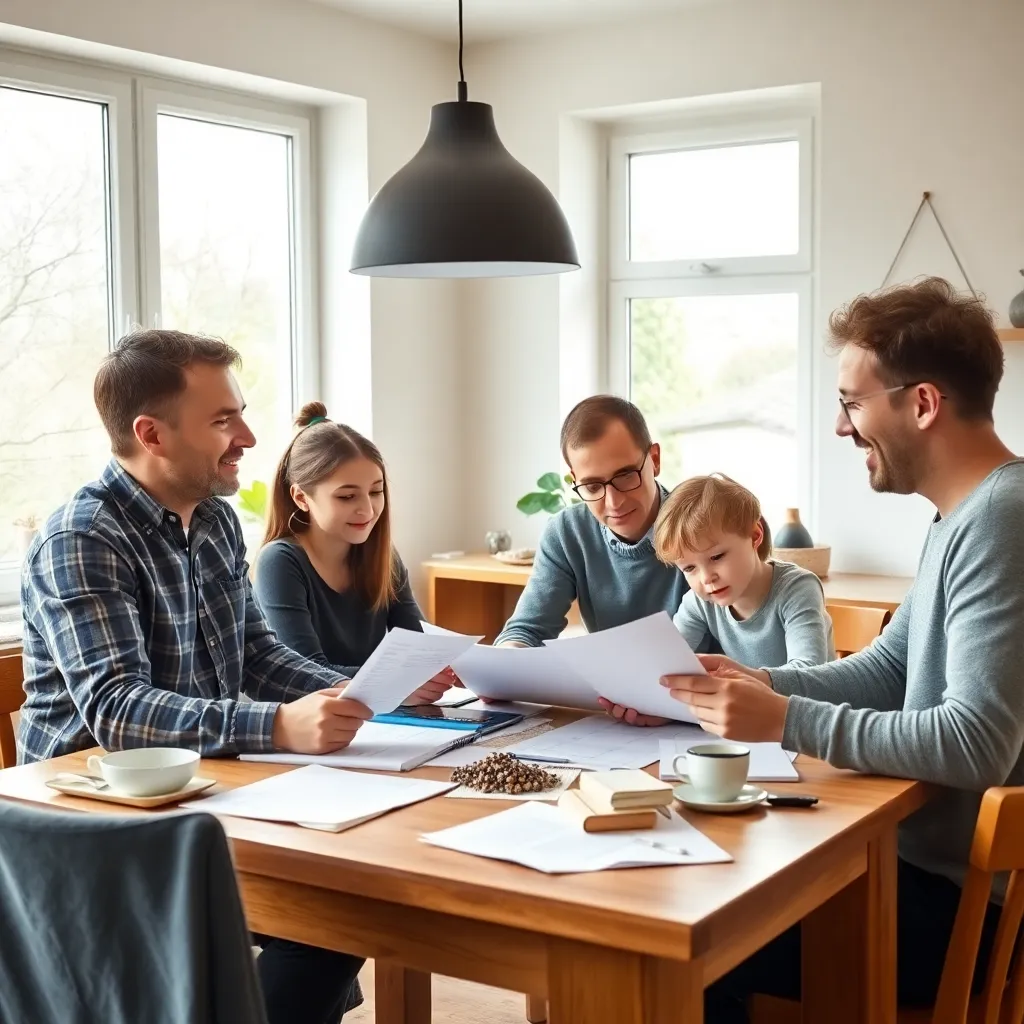 Nederlandse vrouw die boodschappen doet met een budgetlijst