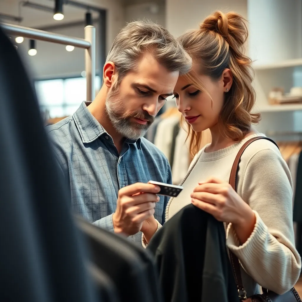 Nederlander die duurzame kledingkeuzes maakt