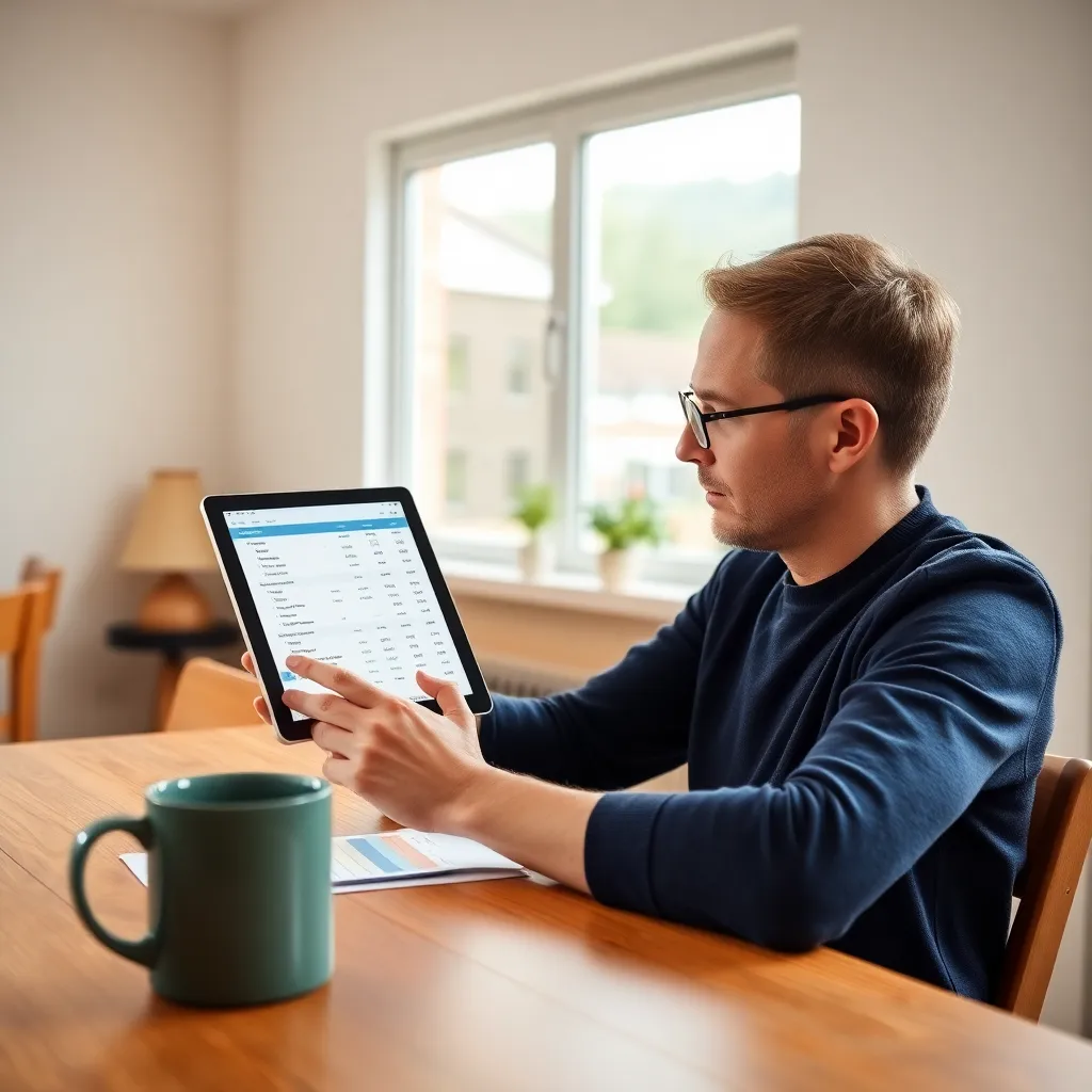 Boodschappentas met seizoensgroenten en een boodschappenlijst