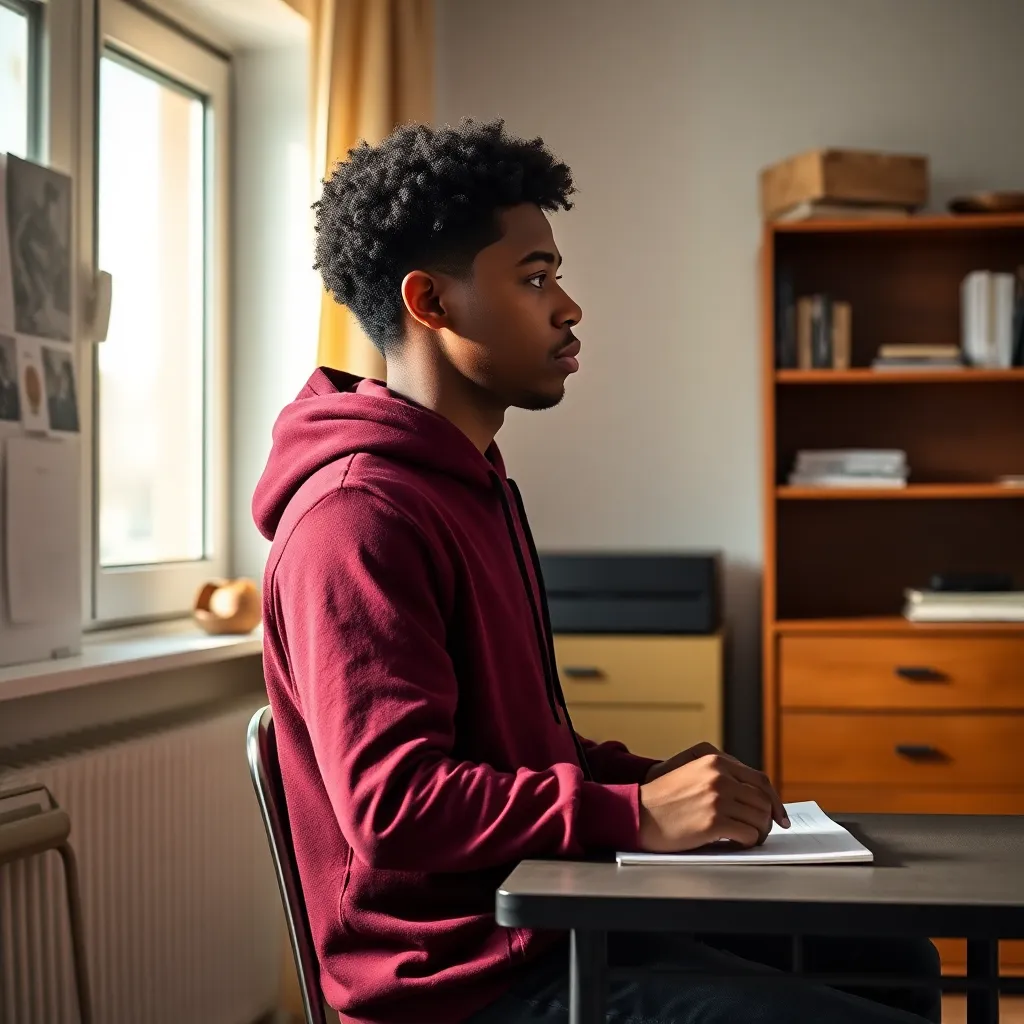 Persoon gebruikt tweedehands app op smartphone om meubels te zoeken